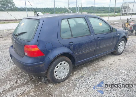 2004 Volkswagen Golf Gl 2.0L z USA, uszkodzony, nr VIN 9BWFL61J544040932